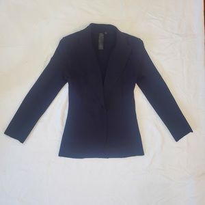 Norma Kamali Navy Single breasted Jacket size XS